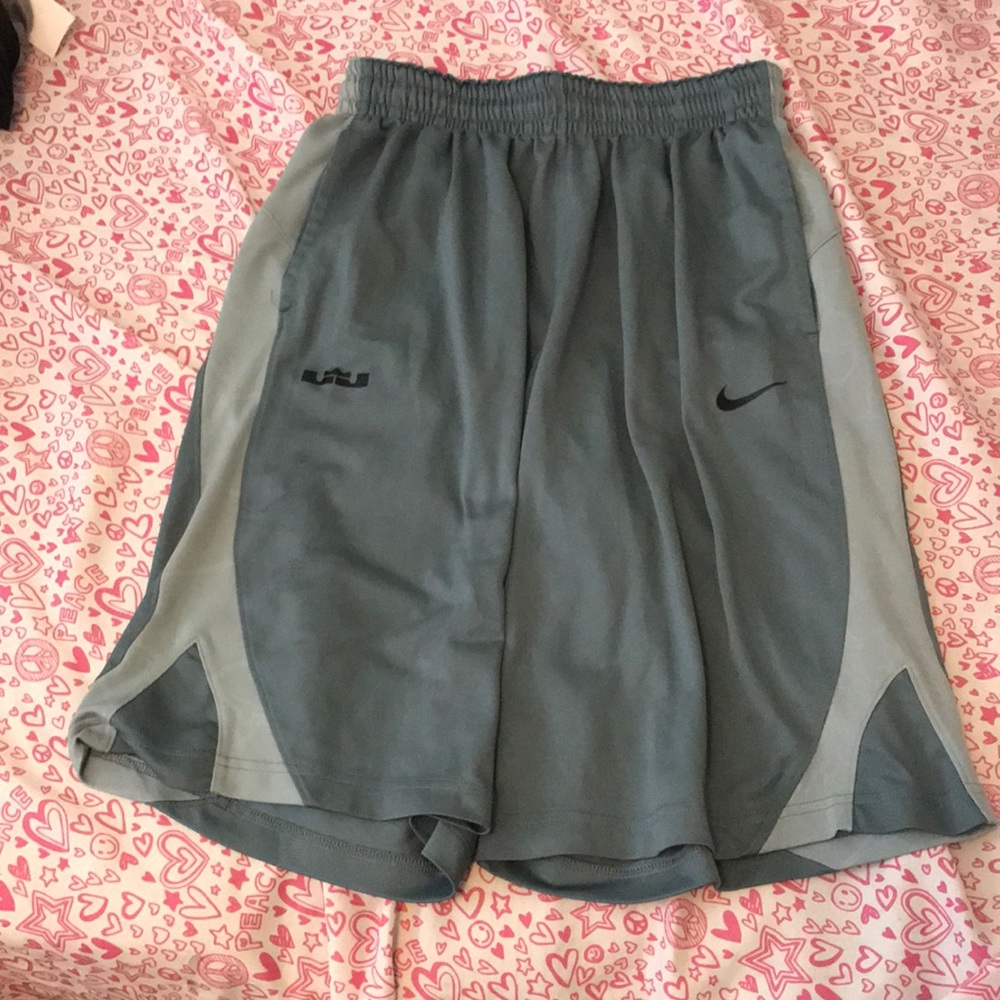 Nike DRI-FIT Shorts Gray/light grey stripe M